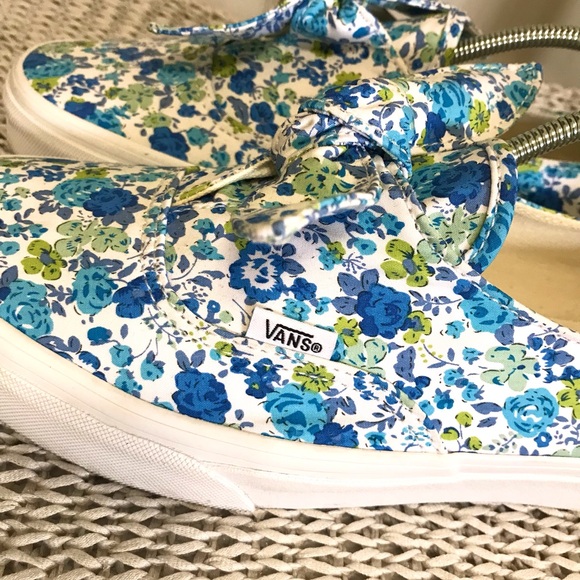 Vans Authentic Knotted Blue Ditsy Floral - Picture 10 of 16